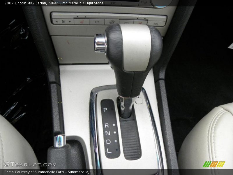 Silver Birch Metallic / Light Stone 2007 Lincoln MKZ Sedan