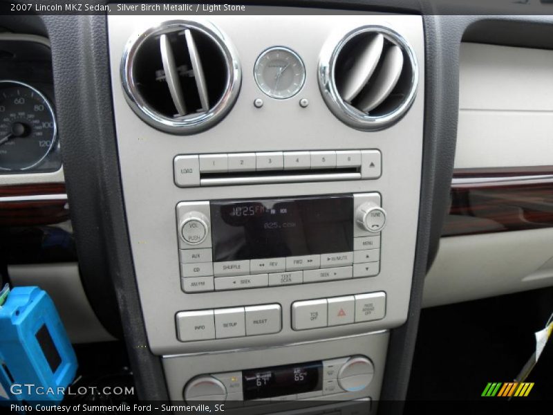 Silver Birch Metallic / Light Stone 2007 Lincoln MKZ Sedan