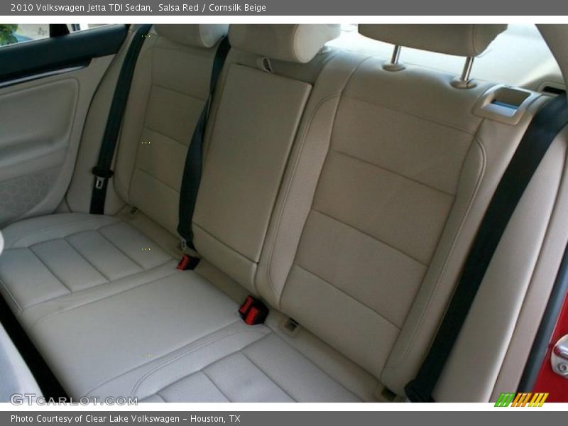 Salsa Red / Cornsilk Beige 2010 Volkswagen Jetta TDI Sedan