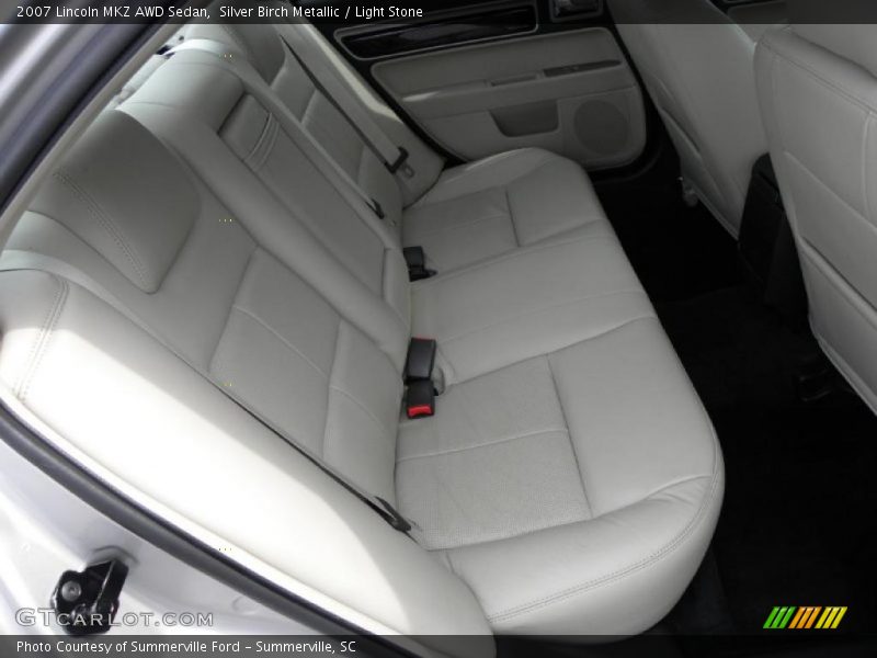 Silver Birch Metallic / Light Stone 2007 Lincoln MKZ AWD Sedan
