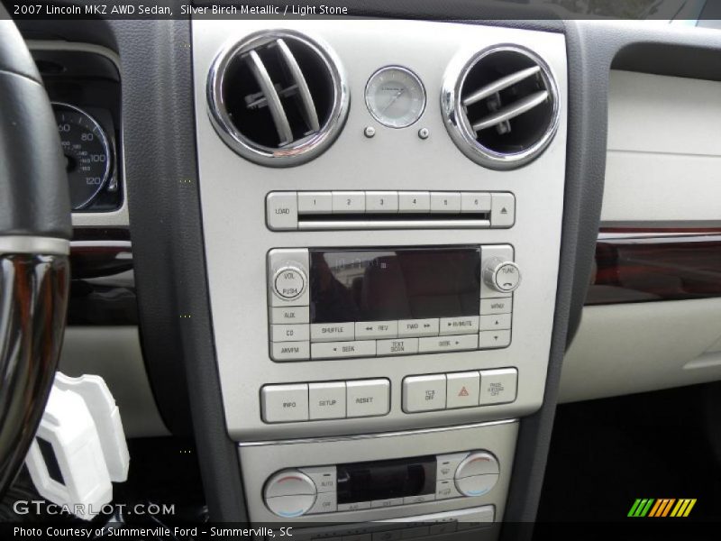Silver Birch Metallic / Light Stone 2007 Lincoln MKZ AWD Sedan