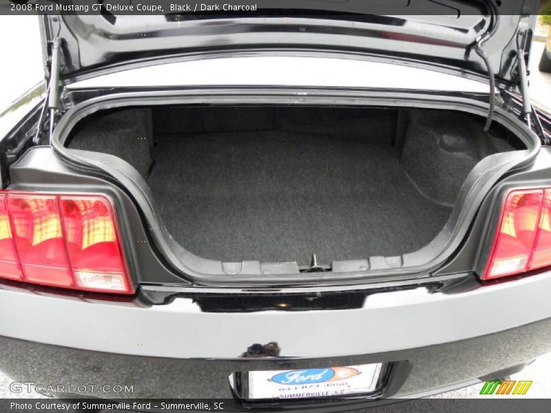 Black / Dark Charcoal 2008 Ford Mustang GT Deluxe Coupe