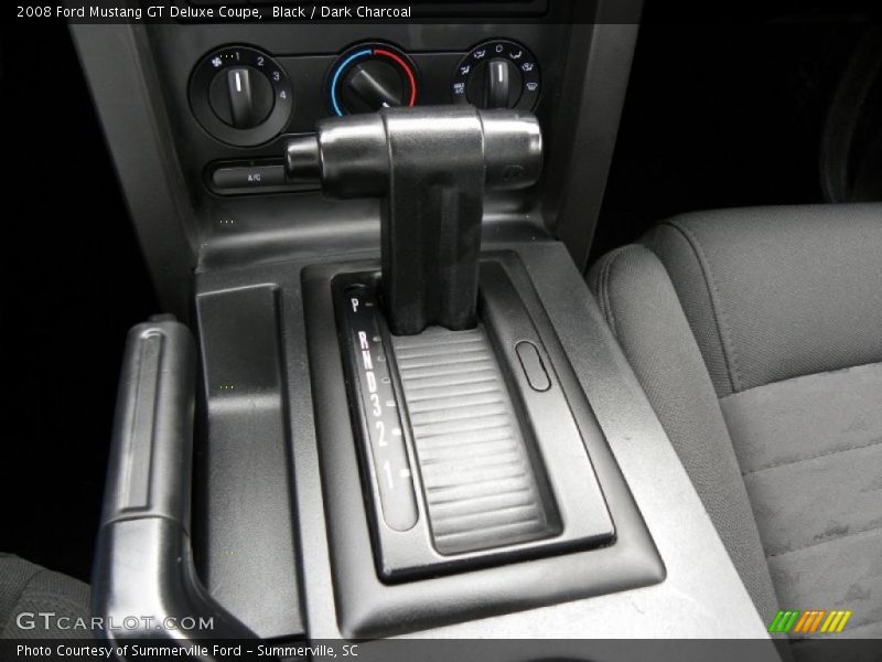 Black / Dark Charcoal 2008 Ford Mustang GT Deluxe Coupe