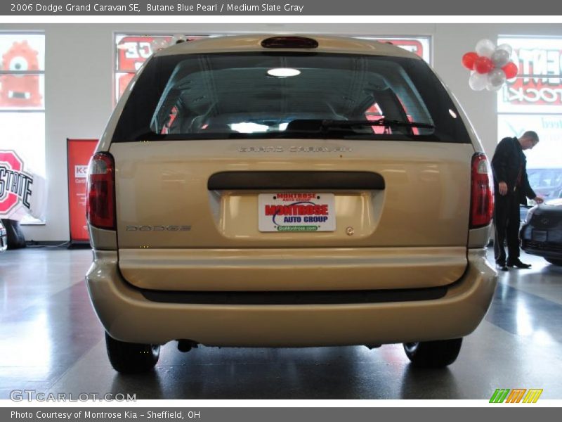 Butane Blue Pearl / Medium Slate Gray 2006 Dodge Grand Caravan SE