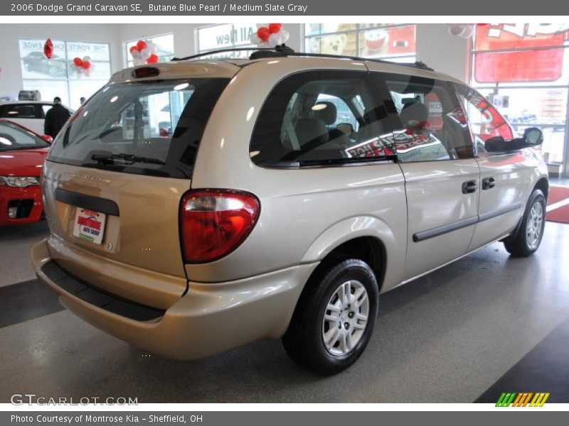 Butane Blue Pearl / Medium Slate Gray 2006 Dodge Grand Caravan SE
