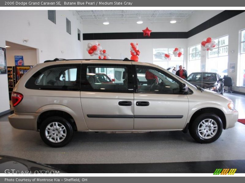 Butane Blue Pearl / Medium Slate Gray 2006 Dodge Grand Caravan SE