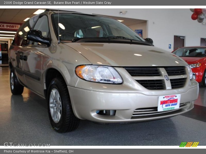 Butane Blue Pearl / Medium Slate Gray 2006 Dodge Grand Caravan SE