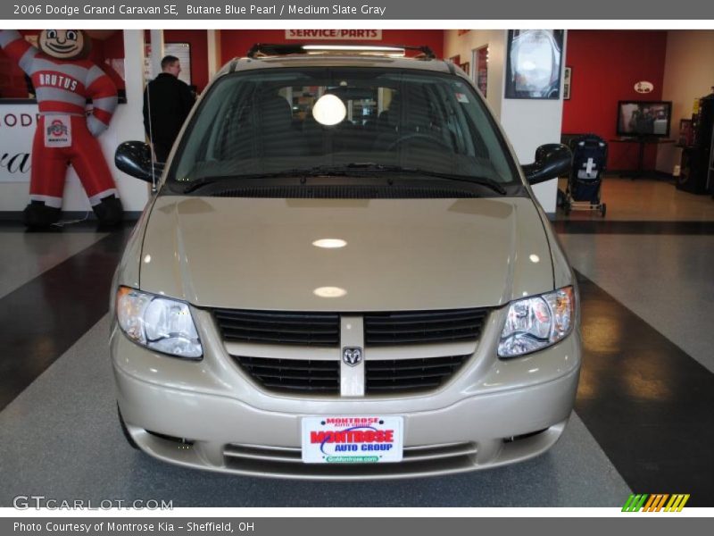 Butane Blue Pearl / Medium Slate Gray 2006 Dodge Grand Caravan SE