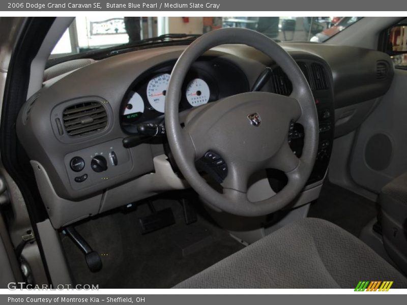 Butane Blue Pearl / Medium Slate Gray 2006 Dodge Grand Caravan SE