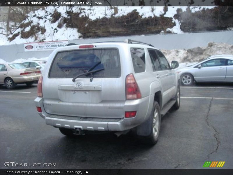 Titanium Metallic / Stone 2005 Toyota 4Runner SR5 4x4