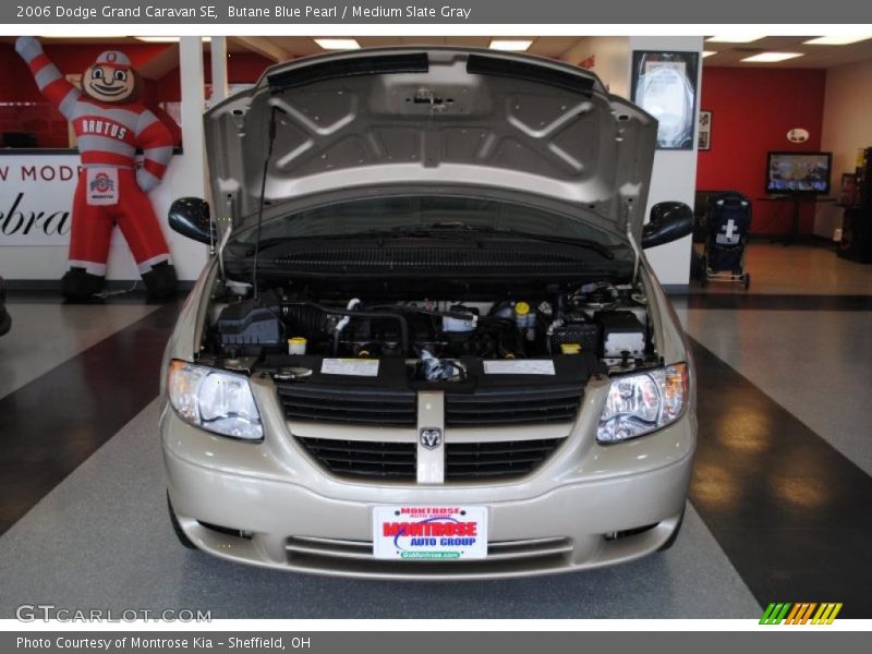 Butane Blue Pearl / Medium Slate Gray 2006 Dodge Grand Caravan SE