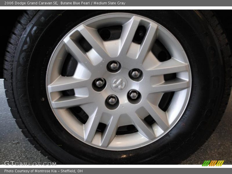Butane Blue Pearl / Medium Slate Gray 2006 Dodge Grand Caravan SE