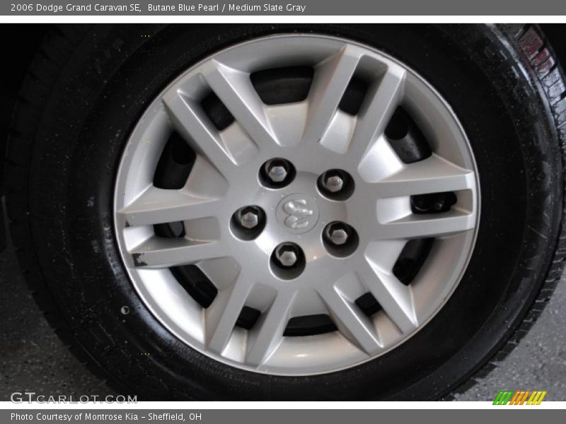 Butane Blue Pearl / Medium Slate Gray 2006 Dodge Grand Caravan SE