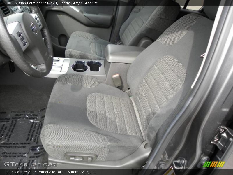 Storm Gray / Graphite 2009 Nissan Pathfinder SE 4x4