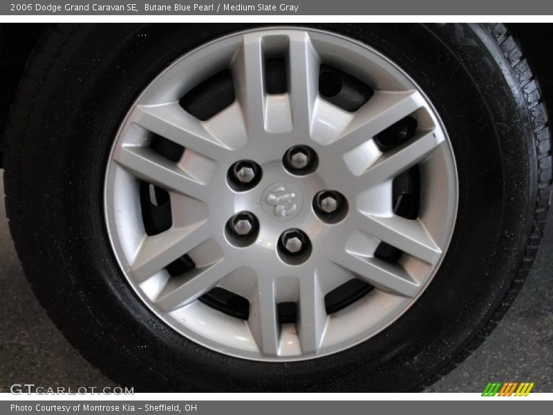 Butane Blue Pearl / Medium Slate Gray 2006 Dodge Grand Caravan SE