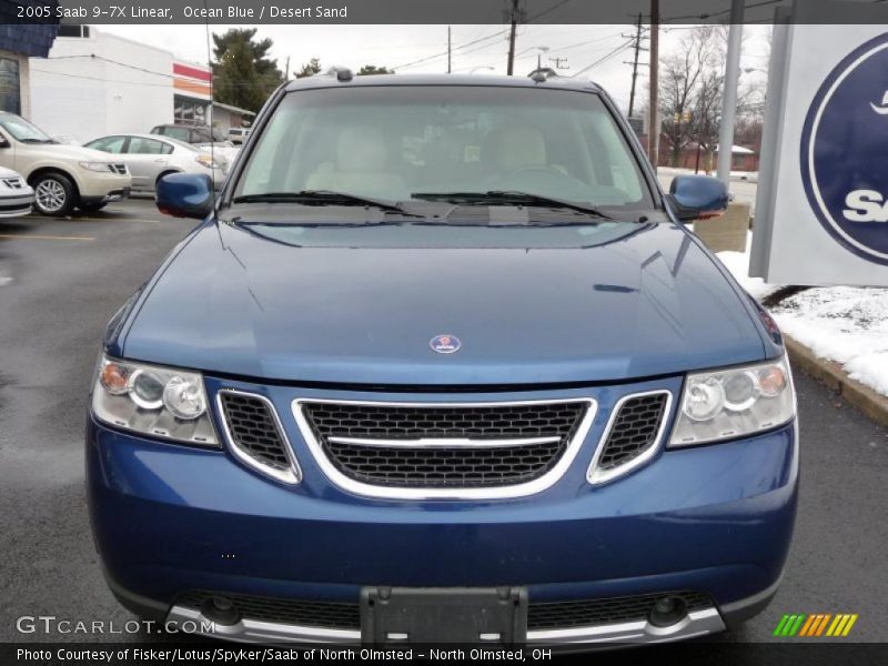 Ocean Blue / Desert Sand 2005 Saab 9-7X Linear