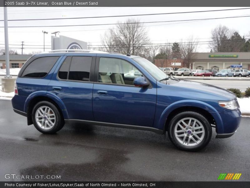 Ocean Blue / Desert Sand 2005 Saab 9-7X Linear