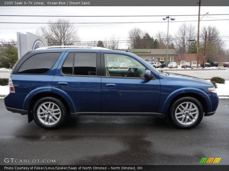 Ocean Blue / Desert Sand 2005 Saab 9-7X Linear