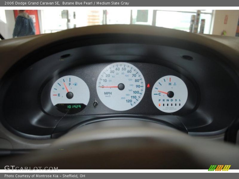 Butane Blue Pearl / Medium Slate Gray 2006 Dodge Grand Caravan SE