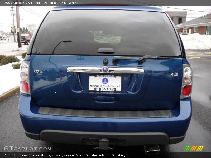 Ocean Blue / Desert Sand 2005 Saab 9-7X Linear