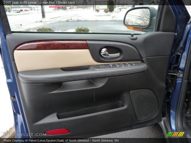 Ocean Blue / Desert Sand 2005 Saab 9-7X Linear