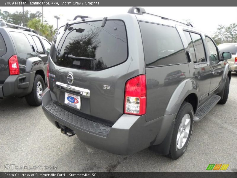 Storm Gray / Graphite 2009 Nissan Pathfinder SE 4x4