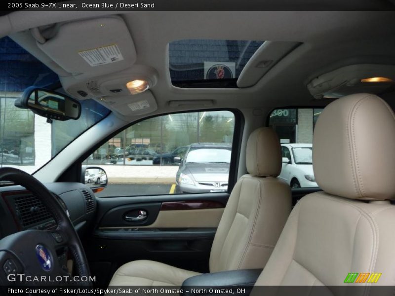 Ocean Blue / Desert Sand 2005 Saab 9-7X Linear
