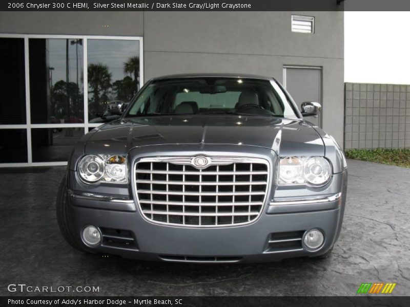 Silver Steel Metallic / Dark Slate Gray/Light Graystone 2006 Chrysler 300 C HEMI