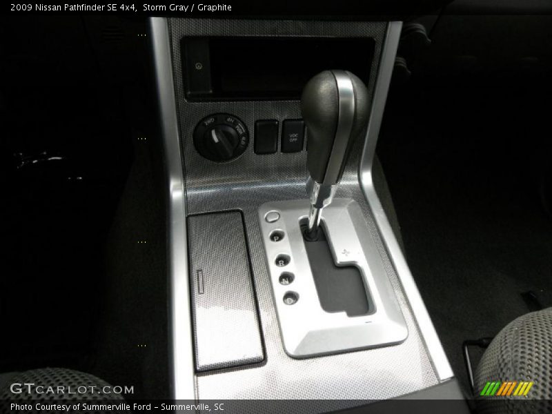 Storm Gray / Graphite 2009 Nissan Pathfinder SE 4x4