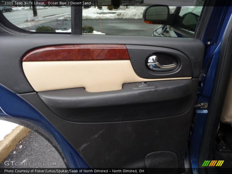 Ocean Blue / Desert Sand 2005 Saab 9-7X Linear