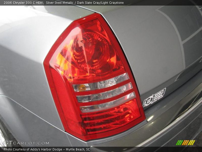 Silver Steel Metallic / Dark Slate Gray/Light Graystone 2006 Chrysler 300 C HEMI
