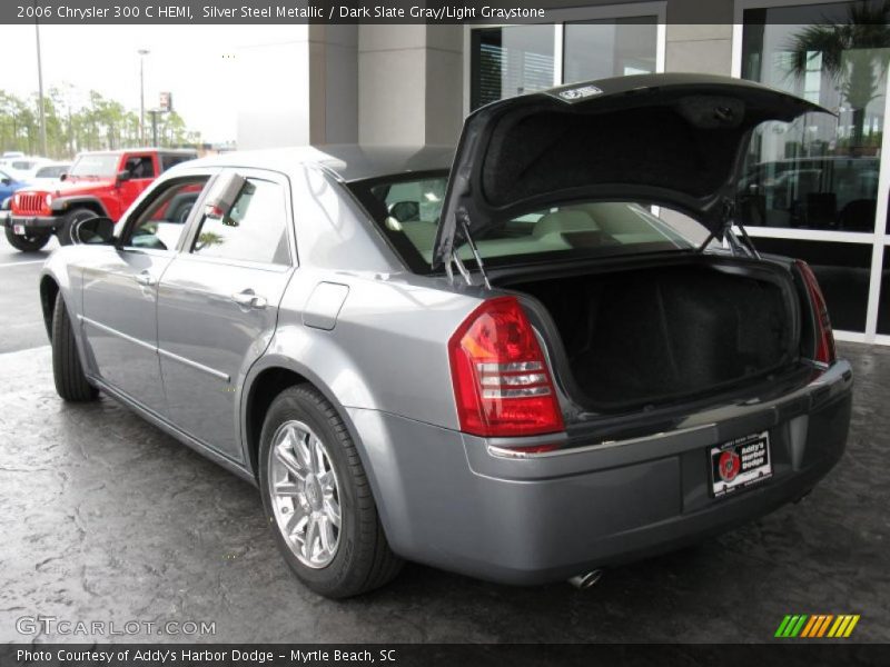 Silver Steel Metallic / Dark Slate Gray/Light Graystone 2006 Chrysler 300 C HEMI