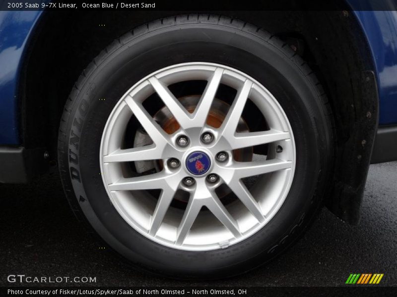 Ocean Blue / Desert Sand 2005 Saab 9-7X Linear