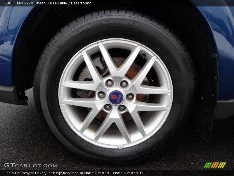 Ocean Blue / Desert Sand 2005 Saab 9-7X Linear