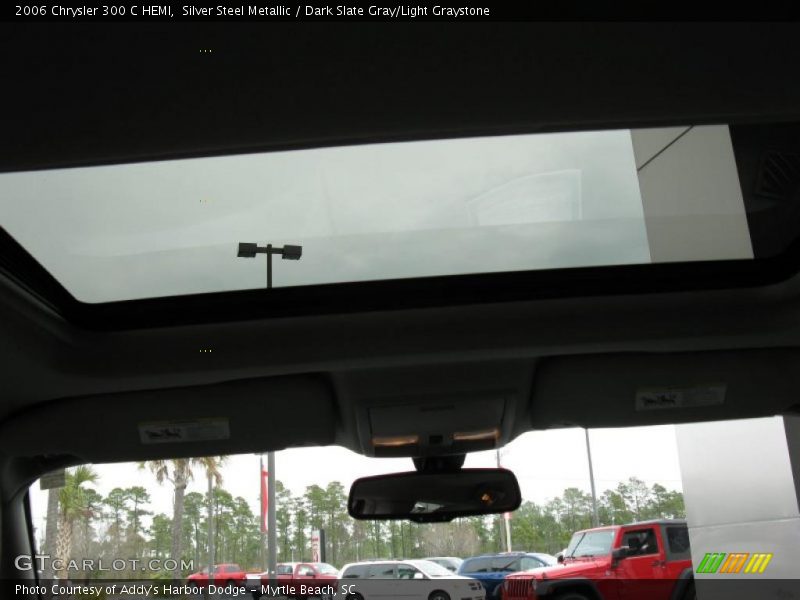 Silver Steel Metallic / Dark Slate Gray/Light Graystone 2006 Chrysler 300 C HEMI