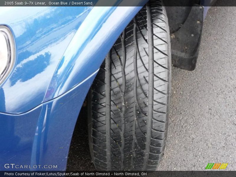 Ocean Blue / Desert Sand 2005 Saab 9-7X Linear