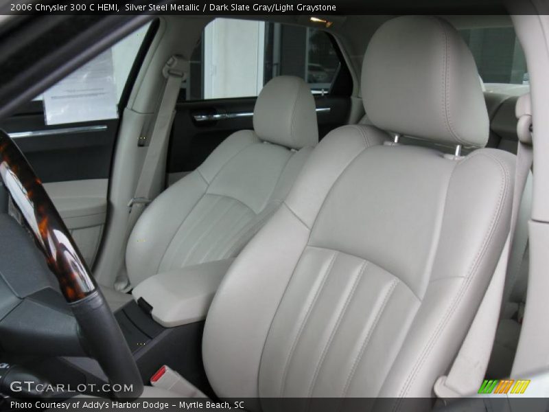 Silver Steel Metallic / Dark Slate Gray/Light Graystone 2006 Chrysler 300 C HEMI