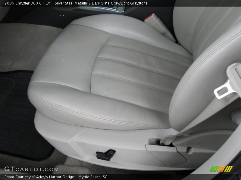 Silver Steel Metallic / Dark Slate Gray/Light Graystone 2006 Chrysler 300 C HEMI