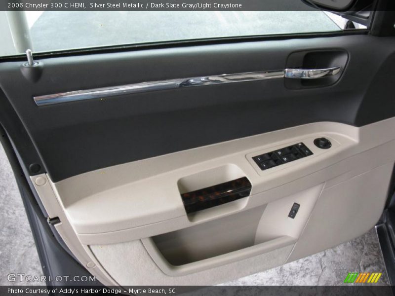 Silver Steel Metallic / Dark Slate Gray/Light Graystone 2006 Chrysler 300 C HEMI