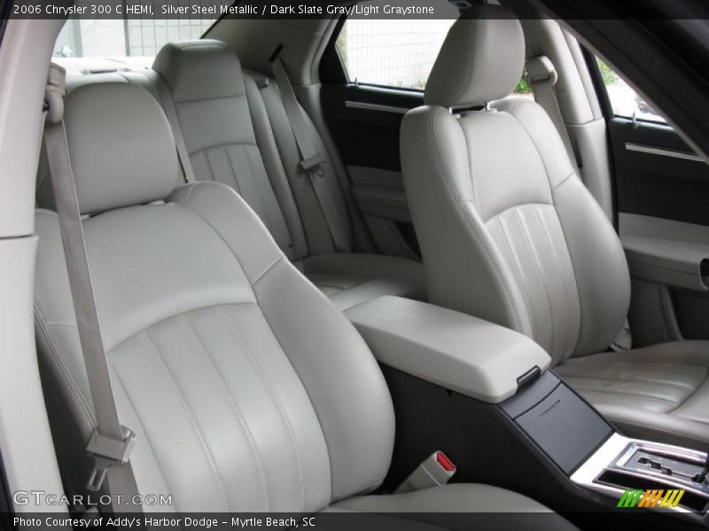 Silver Steel Metallic / Dark Slate Gray/Light Graystone 2006 Chrysler 300 C HEMI