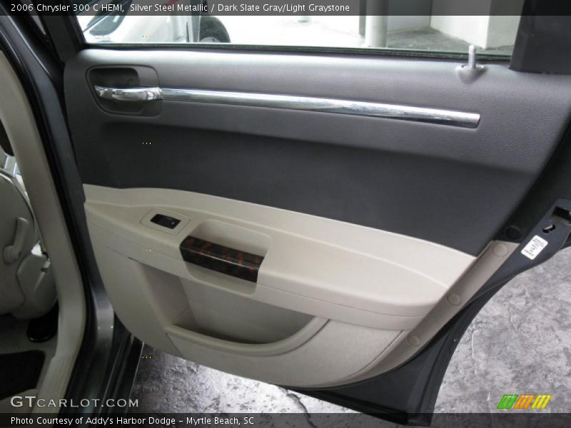 Silver Steel Metallic / Dark Slate Gray/Light Graystone 2006 Chrysler 300 C HEMI