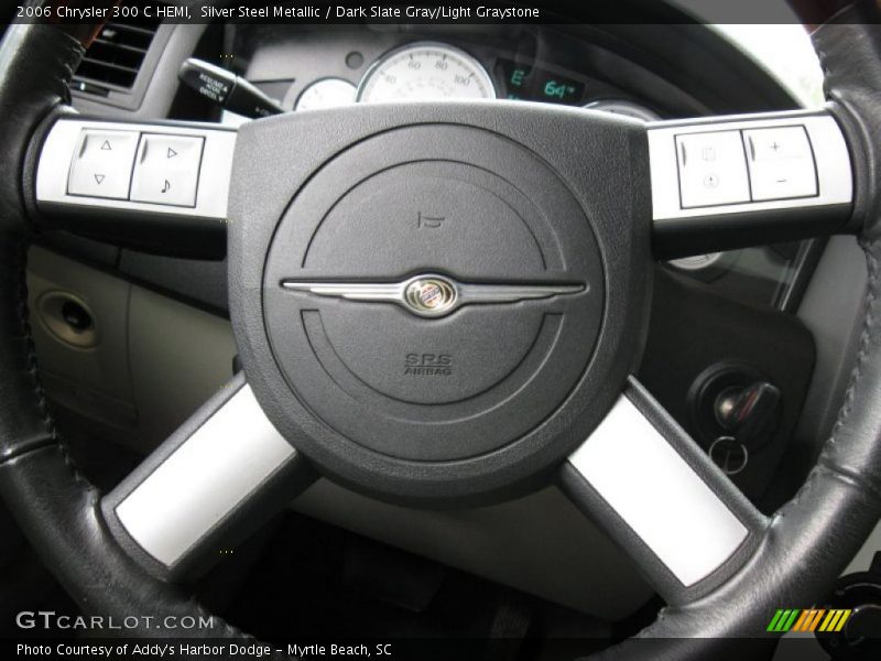 Silver Steel Metallic / Dark Slate Gray/Light Graystone 2006 Chrysler 300 C HEMI
