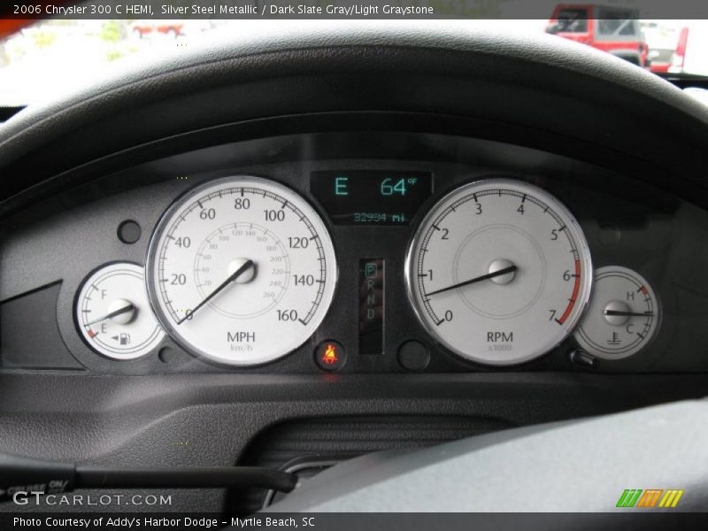 Silver Steel Metallic / Dark Slate Gray/Light Graystone 2006 Chrysler 300 C HEMI
