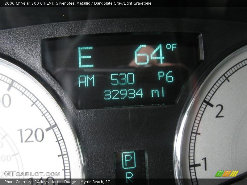 Silver Steel Metallic / Dark Slate Gray/Light Graystone 2006 Chrysler 300 C HEMI