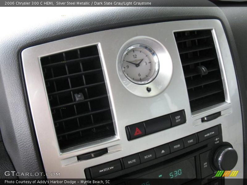 Silver Steel Metallic / Dark Slate Gray/Light Graystone 2006 Chrysler 300 C HEMI