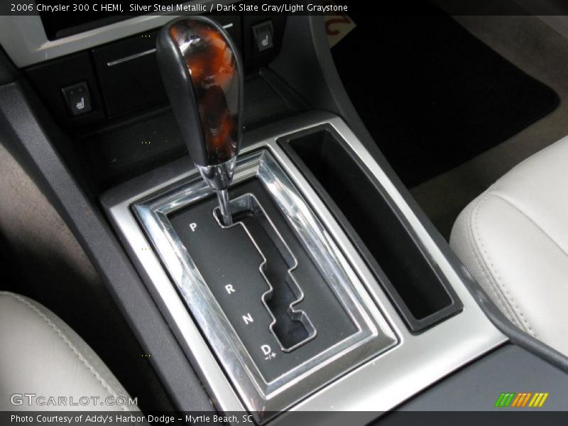 Silver Steel Metallic / Dark Slate Gray/Light Graystone 2006 Chrysler 300 C HEMI