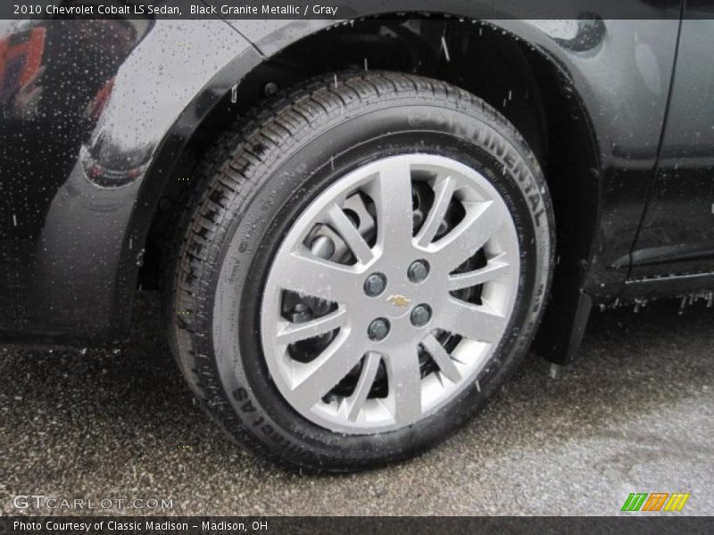 Black Granite Metallic / Gray 2010 Chevrolet Cobalt LS Sedan