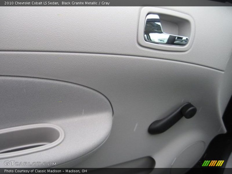 Black Granite Metallic / Gray 2010 Chevrolet Cobalt LS Sedan