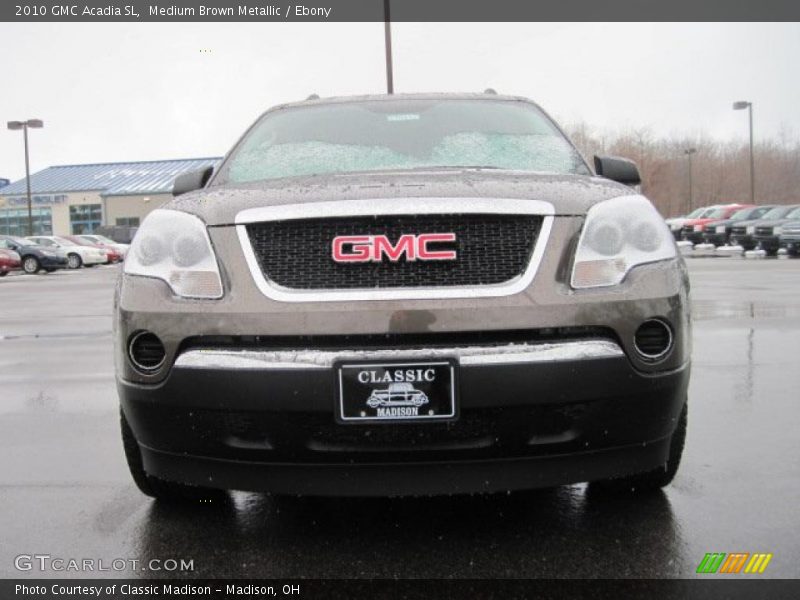 Medium Brown Metallic / Ebony 2010 GMC Acadia SL