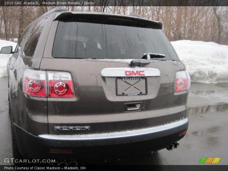 Medium Brown Metallic / Ebony 2010 GMC Acadia SL